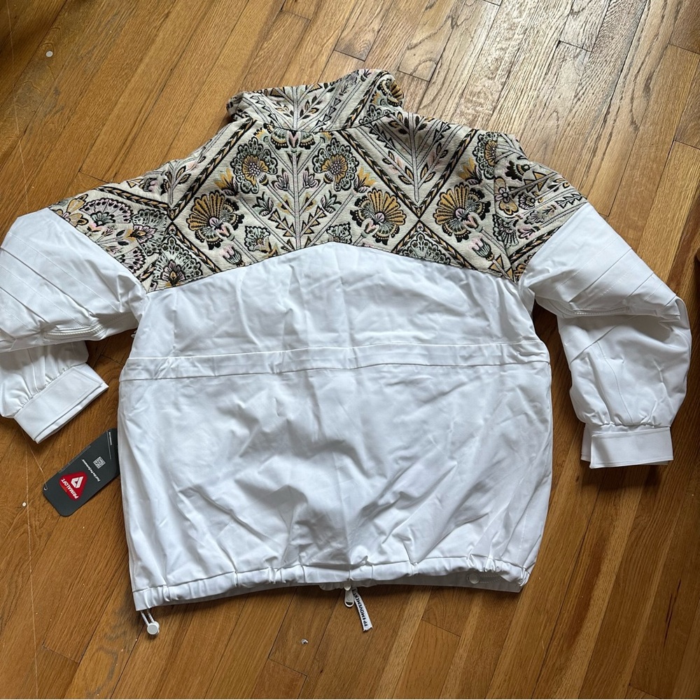 NEW Free People Movement Summit Sunset White Ski Jacket - Picture 13 of 14